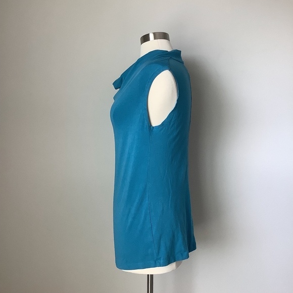 Beyond Threads Pima Cotton Wardrobe Capsule Basic Sleeveless Top Peru - Picture 9 of 11